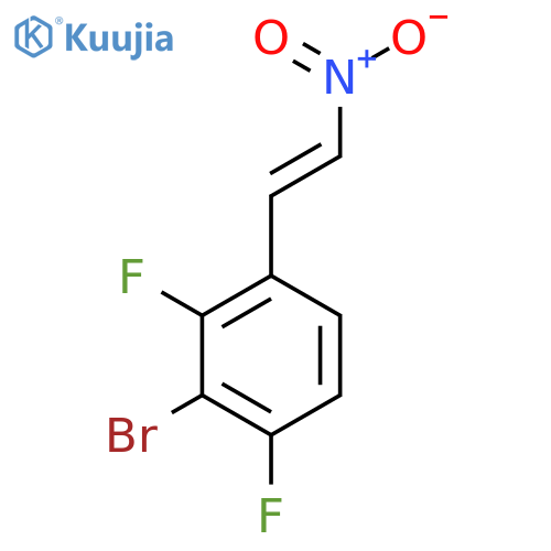 2-bromo-1,3-difluoro-4-(2-nitroethenyl)benzene structure