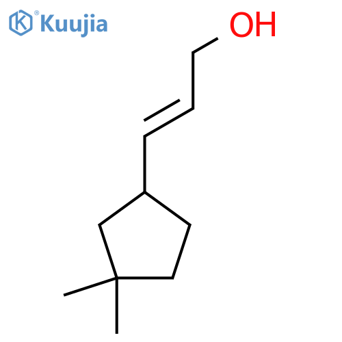 3-(3,3-dimethylcyclopentyl)prop-2-en-1-ol structure