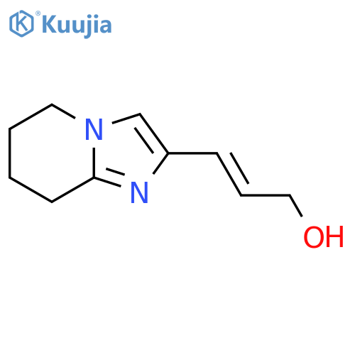 3-{5H,6H,7H,8H-imidazo1,2-apyridin-2-yl}prop-2-en-1-ol structure