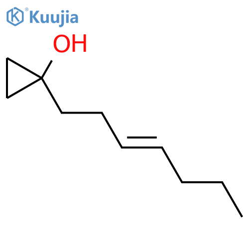 1-(hept-3-en-1-yl)cyclopropan-1-ol structure