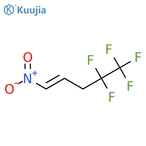 4,4,5,5,5-pentafluoro-1-nitropent-1-ene structure