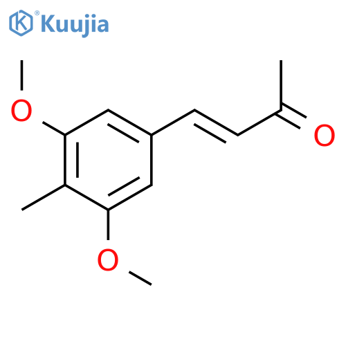 4-(3,5-dimethoxy-4-methylphenyl)but-3-en-2-one structure