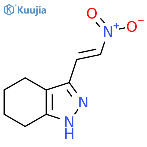 3-(2-nitroethenyl)-4,5,6,7-tetrahydro-1H-indazole structure