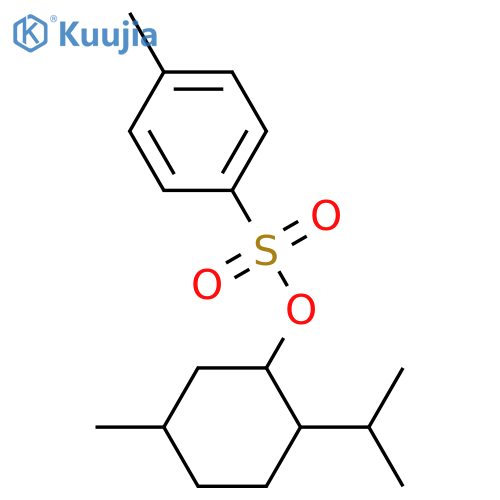 Cyclohexanol, 5-methyl-2-(1-methylethyl)-, 4-methylbenzenesulfonate,(1R,2S,5R)- structure