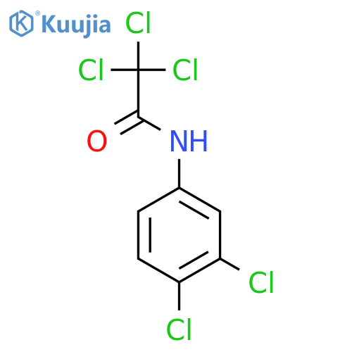Acetamide,2,2,2-trichloro-N-(3,4-dichlorophenyl)- structure