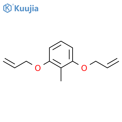 2-methyl-1,3-bis(prop-2-en-1-yloxy)benzene structure