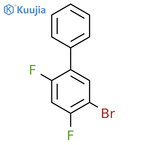 5-Bromo-2,4-difluorobiphenyl structure