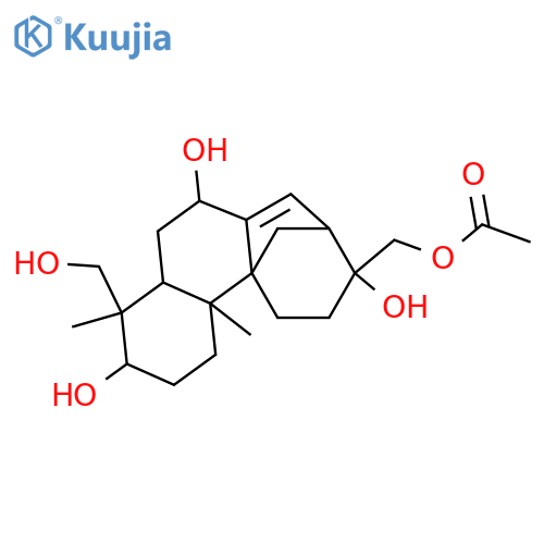 8(13)-Aphidicolene-3,7,16,17,18-pentol; (3α,7α,16β)-form, 17-Ac structure