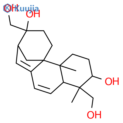 8(13)-Aphidicolene-3,16,17,18-tetrol; (3α,16β)-form, 6,7-Didehydro structure