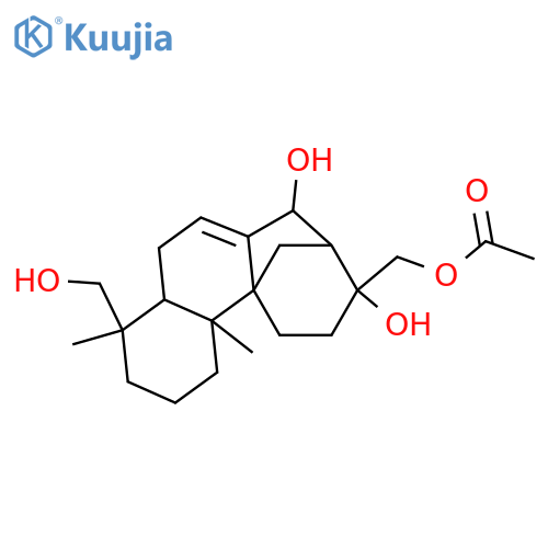 7-Aphidicolene-13,16,17,18-tetrol; (13β,16β)-form, 17-Ac structure
