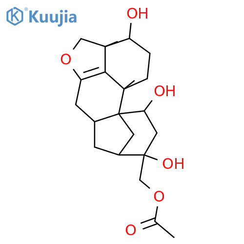 6,18-Epoxy-5-aphidicolene-3,14,16,17-tetrol; (3α,14β,16β)-form, 17-Ac structure