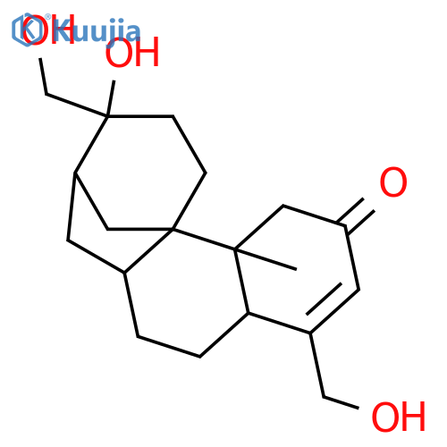 19-Nor-3-aphidicolene-2,16,17,18-tetrol; (2α,16β)-form, 2-Ketone structure