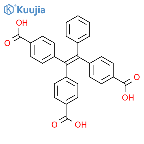 4,4′,4′′-(1-Phenyl-1-ethenyl-2-ylidene)tris[benzoic acid] structure