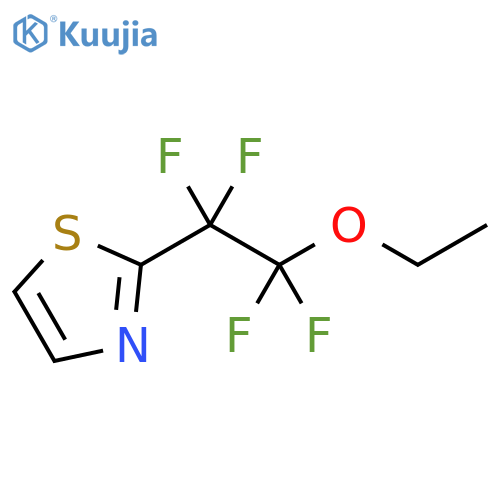 2-(2-ethoxy-1,1,2,2-tetrafluoroethyl)-1,3-thiazole structure