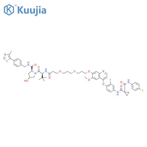 Foretinib-Based PROTAC 7 structure