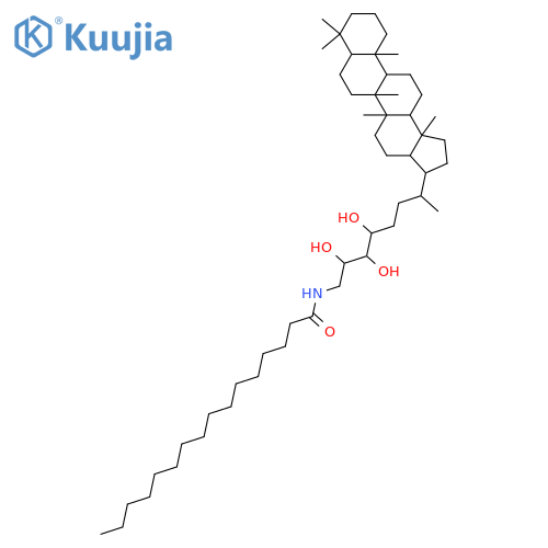 32,33,34,35-Bacteriohopanetetrol; (17β,21βH,32R,33R,34S)-form, 35-Deoxy, 35-(N-hexadecanoylamino) structure