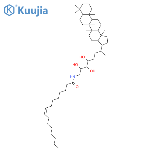 32,33,34,35-Bacteriohopanetetrol; (17β,21βH,32R,33R,34S)-form, 35-Deoxy, 35-(N-8Z-hexadecenoylamino) structure