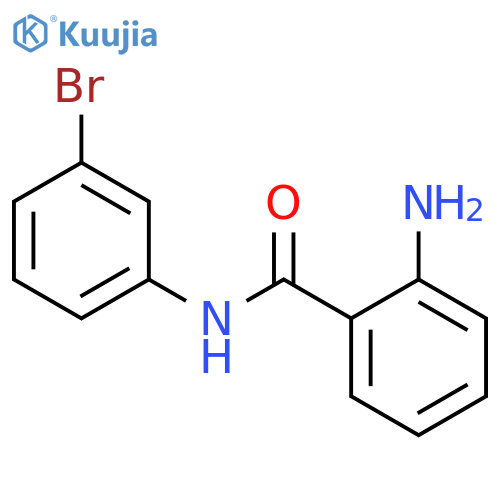 2-amino-N-(3-bromophenyl)benzamide structure