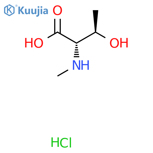 N-Methyl-L-threonine hydrochloride structure