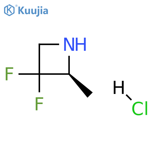 (2S)-3,3-difluoro-2-methyl-azetidine;hydrochloride structure