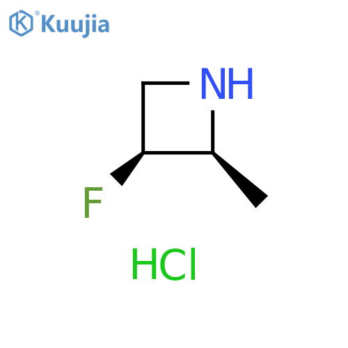 (2S,3S)-3-fluoro-2-methyl-azetidine;hydrochloride structure