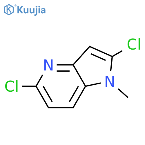2,5-dichloro-1-methyl-1H-pyrrolo[3,2-b]pyridine structure