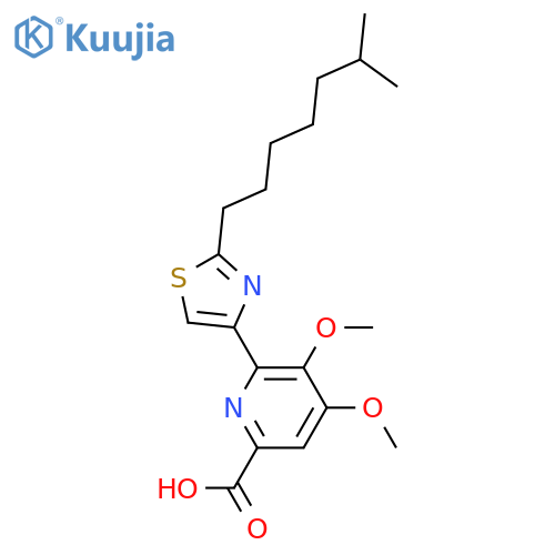 WS 75624A; Homologue (R = -CH2(CH2)4CH(CH3)2) structure