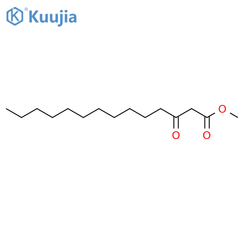 Methyl 3-oxotetradecanoate structure