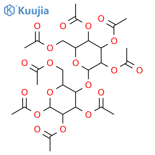 Octaacetyl-β-maltose structure