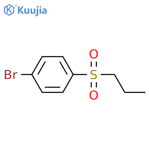1-Bromo-4-(propane-1-sulfonyl)benzene structure
