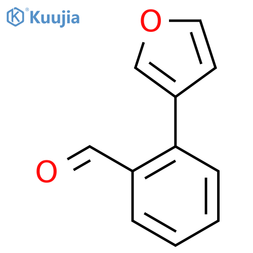 2-(Furan-3-yl)benzaldehyde structure