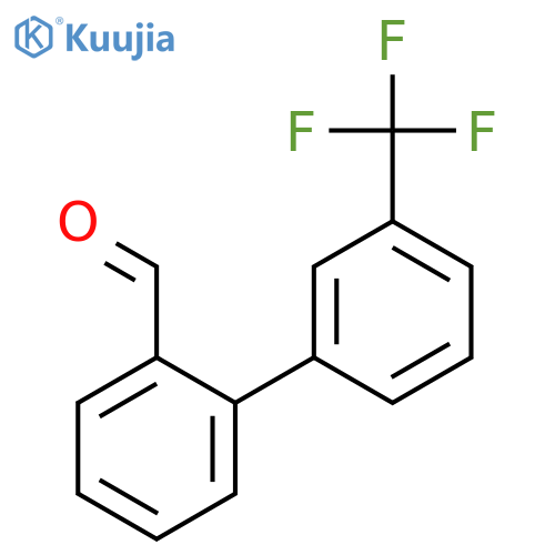 3'-(trifluoromethyl)-[1,1'-biphenyl]-2-carbaldehyde structure