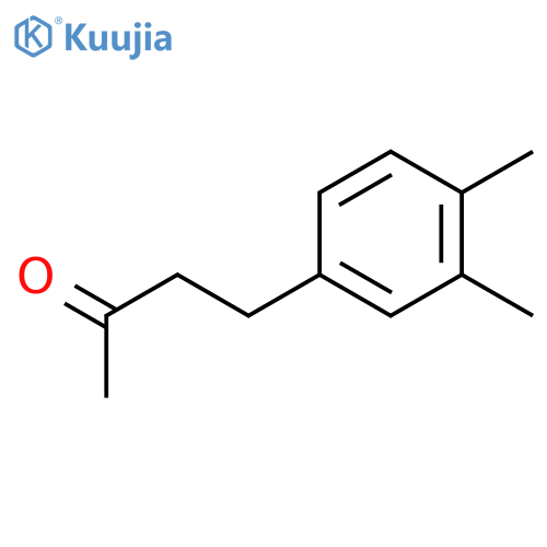 4-(3,4-dimethylphenyl)butan-2-one structure