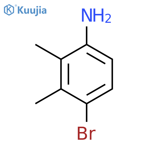 4-Bromo-2,3-dimethylaniline structure