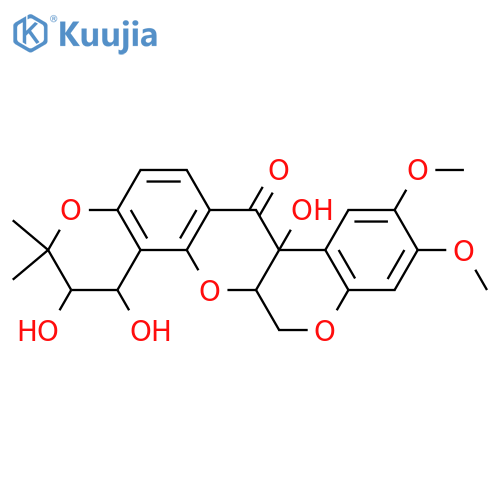 Derrisin; 12a-Hydroxy structure