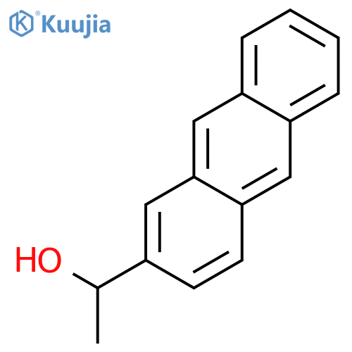 rac-1-Anthracen-2-yl-ethanol structure