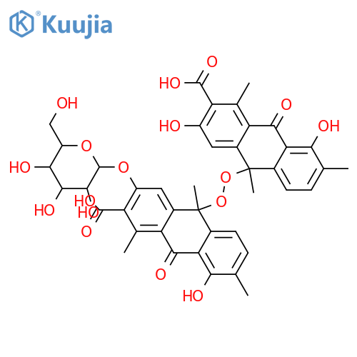 Oxanthromicin; (R,R)-form, 3-O-α-D-Galactopyranoside structure