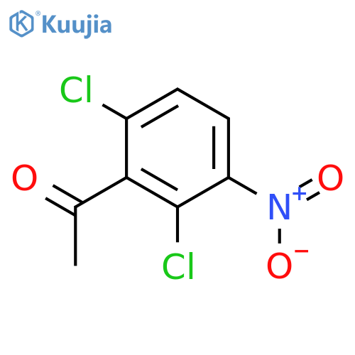 1-(2,6-Dichloro-3-nitrophenyl)ethanone structure