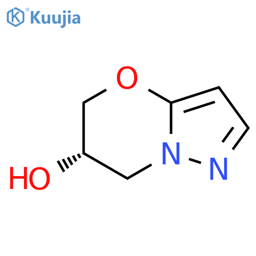 (S)-6,7-Dihydro-5H-pyrazolo[5,1-B][1,3]oxazin-6-OL structure