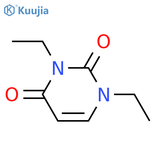 2,4(1H,3H)-Pyrimidinedione, 1,3-diethyl- structure