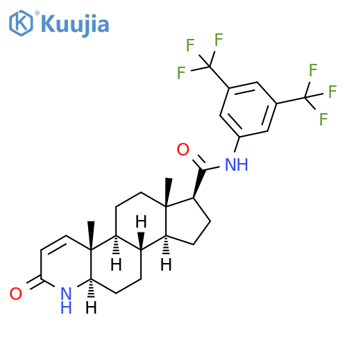 3,5-bis(trifluoromethyl)phenyl Dutasteride structure