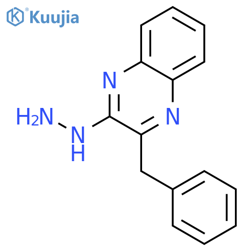 2-Benzyl-3-hydrazinylquinoxaline structure
