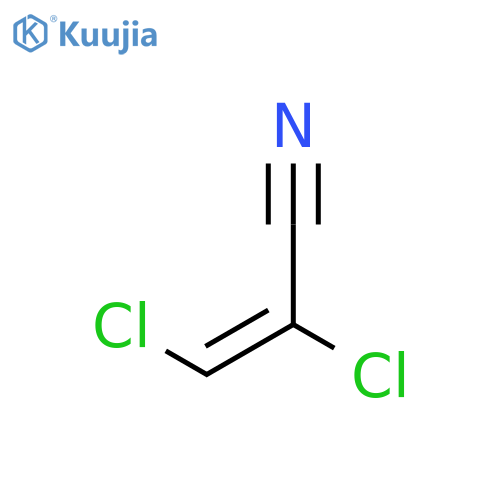 2-Propenenitrile,2,3-dichloro- structure
