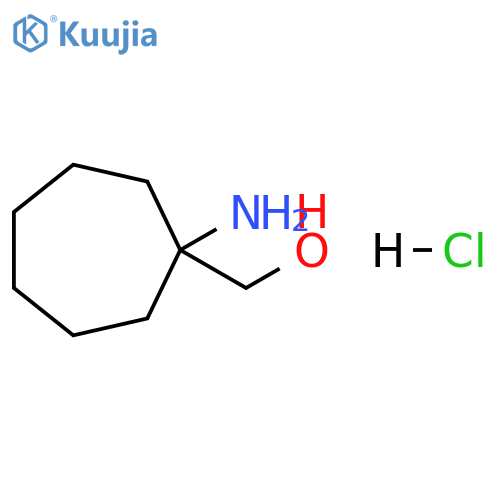 Cycloheptanemethanol, 1-amino-, hydrochloride (1:1) structure