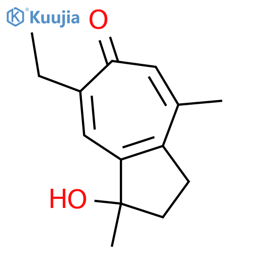 4-Hydroxy-13-nor-1(5),6,9-guaiatrien-8-one; 4β-form structure