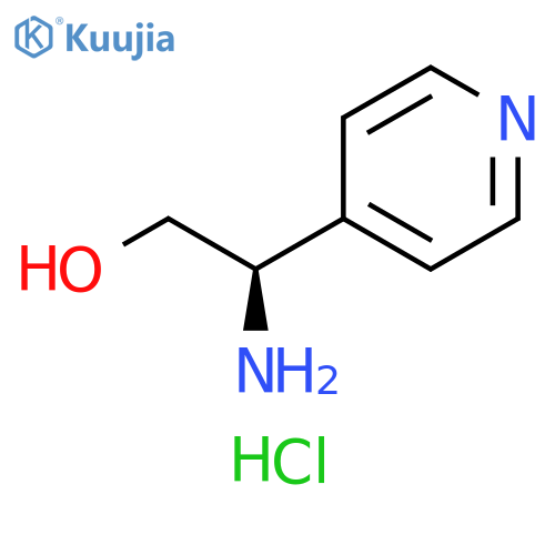(2R)-2-AMINO-2-(4-PYRIDYL)ETHAN-1-OL DIHYDROCHLORIDE structure