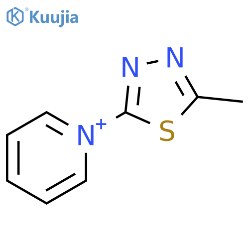 1-(5-Methyl-1,3,4-thiadiazol-2-yl)pyridinium structure