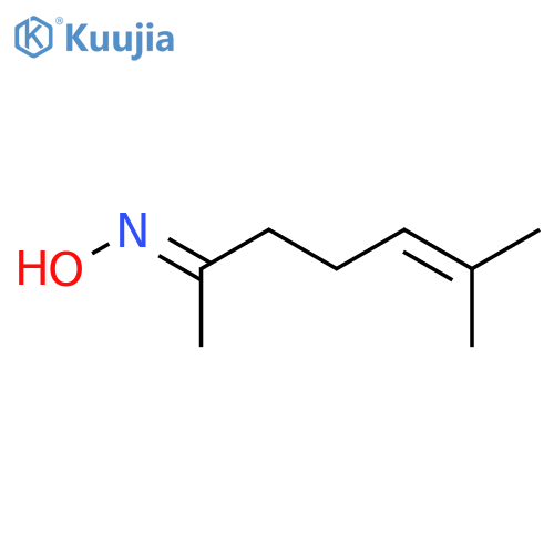 5-Hepten-2-one,6-methyl-, oxime structure