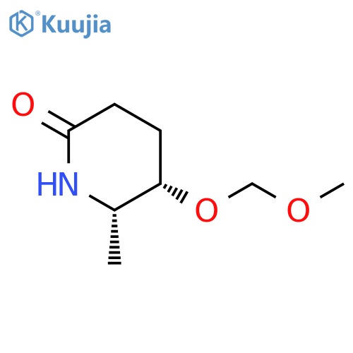 2-Piperidinone,5-(methoxymethoxy)-6-methyl-, (5S,6S)- structure