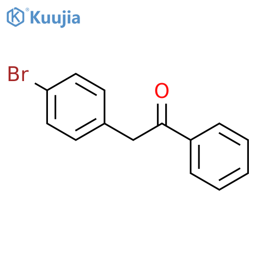 2-(4-bromophenyl)-1-phenylethanone structure